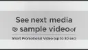 Standard Promotional Video (up to 60 sec)